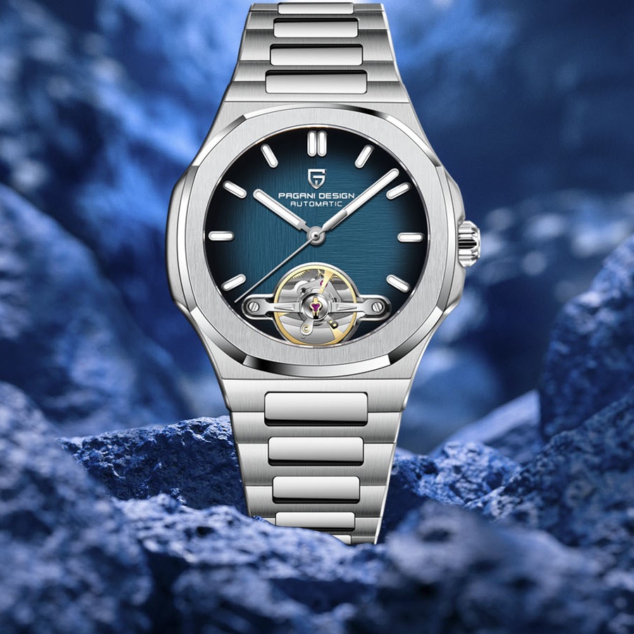 Rolex Watch Submariner - PAGANI DESIGN Nieuwe Mechanische Hollow-Out Tourbillon