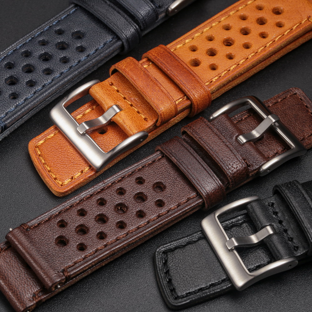 Canvas Strap Watch - Hemsut koeienhuid horlogeband snelsluiting zacht ademend