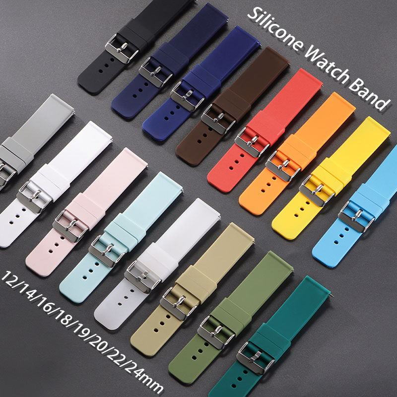 Siliconen band 12 mm 14 mm 16  - Canvas Strap Watch recensie en prijs