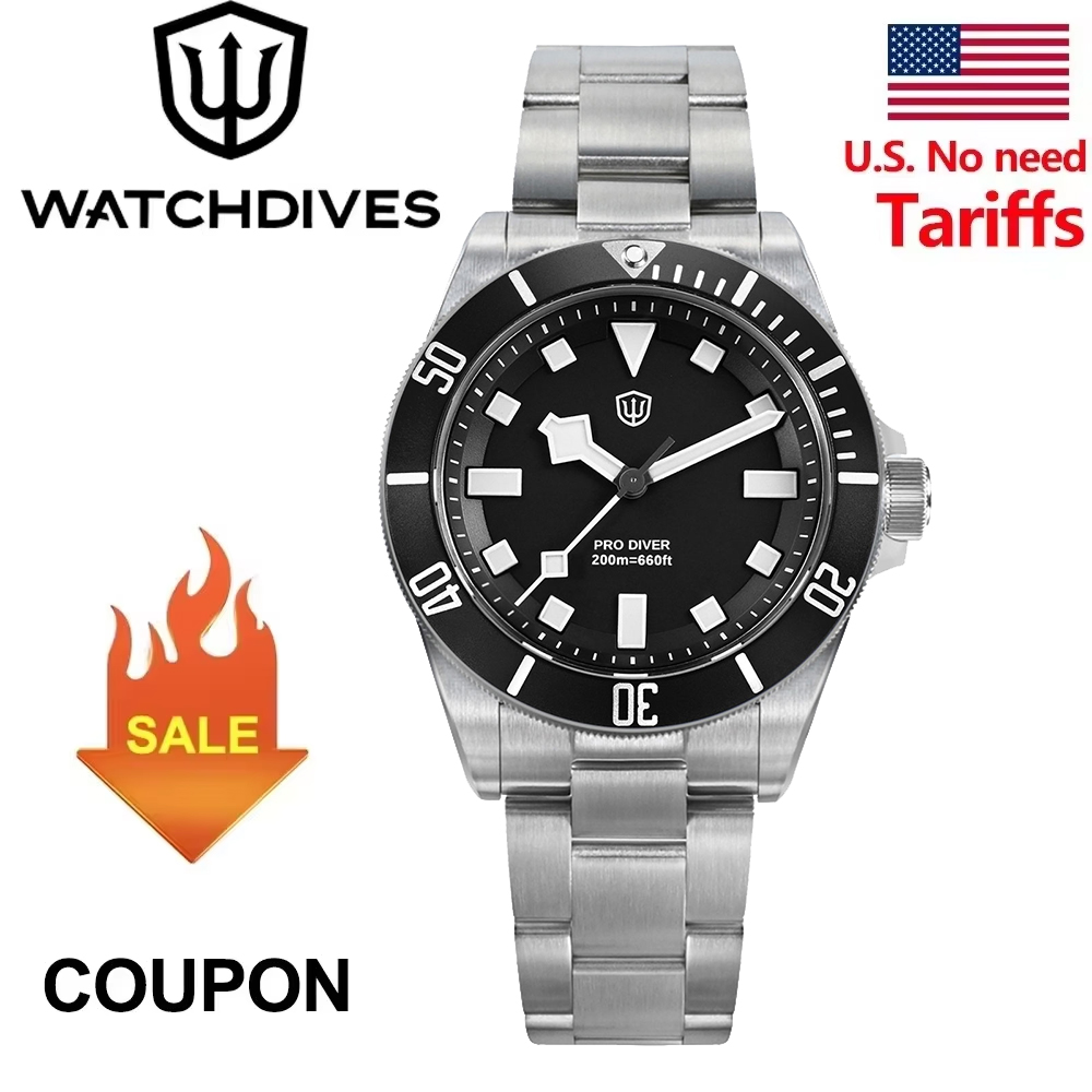 Watchdives WD1969 Pro Horloge  - Rolex Watch Submariner recensie en prijs