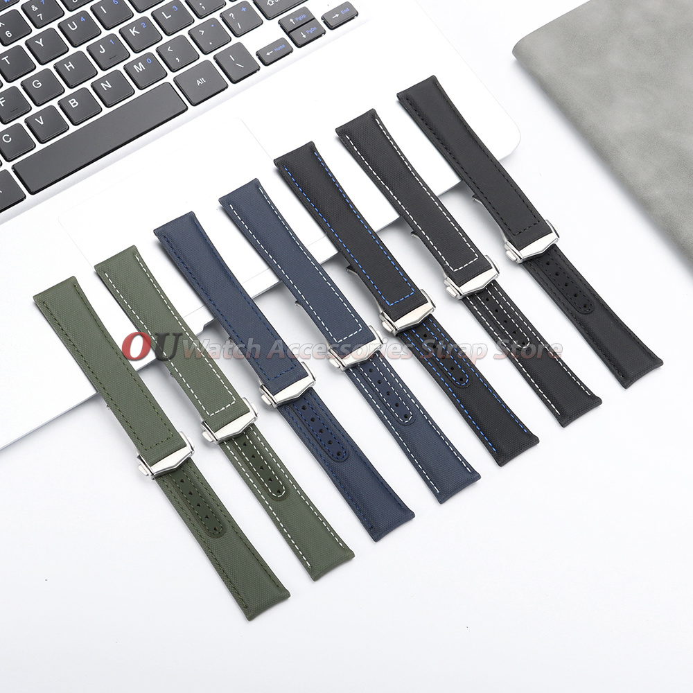 Zeildoek Nylon Lederen Horloge - Canvas Strap Watch recensie en prijs