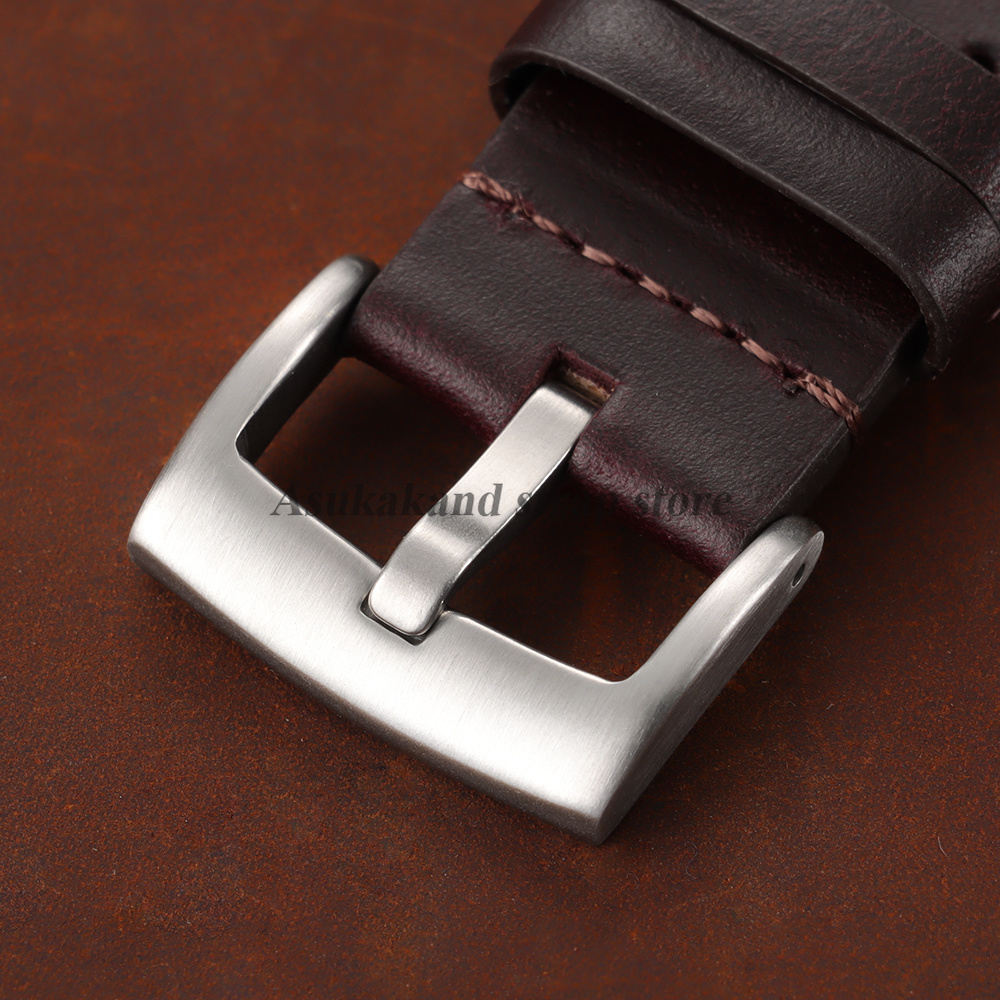 20mm 22mm Echt Olie-Was Ledere - Leather Strap Quick Release recensie en prijs
