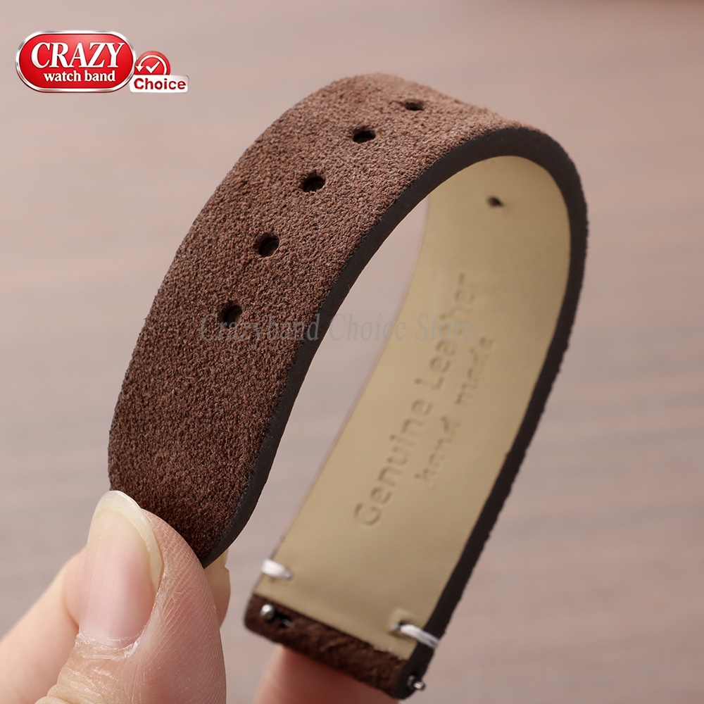 20mm 22mm Suède Lederen Horlog - Suede Strap Watch recensie en prijs