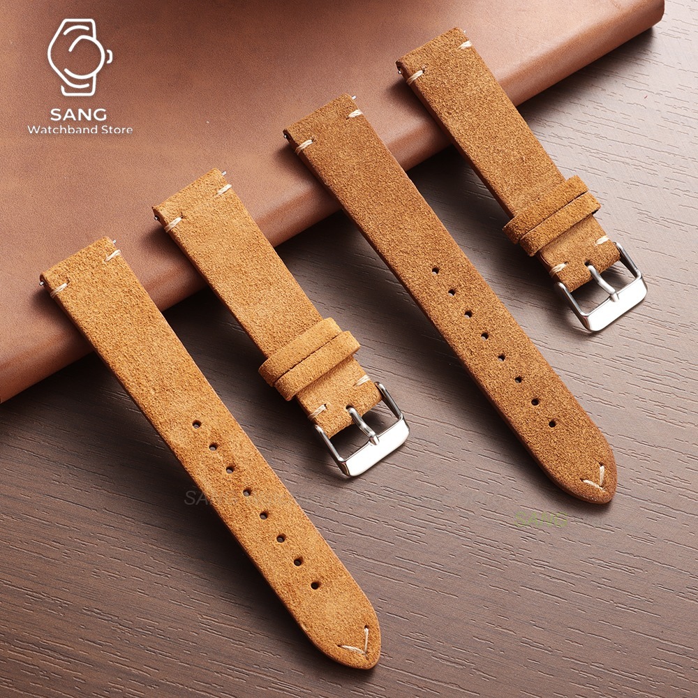 14/16/18/19/20/21/22mm snelspa - Suede Strap Watch recensie en prijs