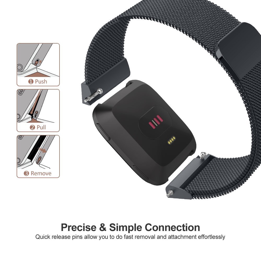 Milanese mesh bandriem voor Fi - Mesh Strap Metal recensie en prijs