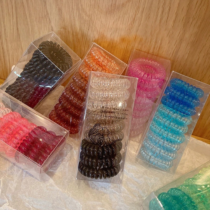 9 stuks/doos, elastische haarb - Silicone Band Women recensie en prijs